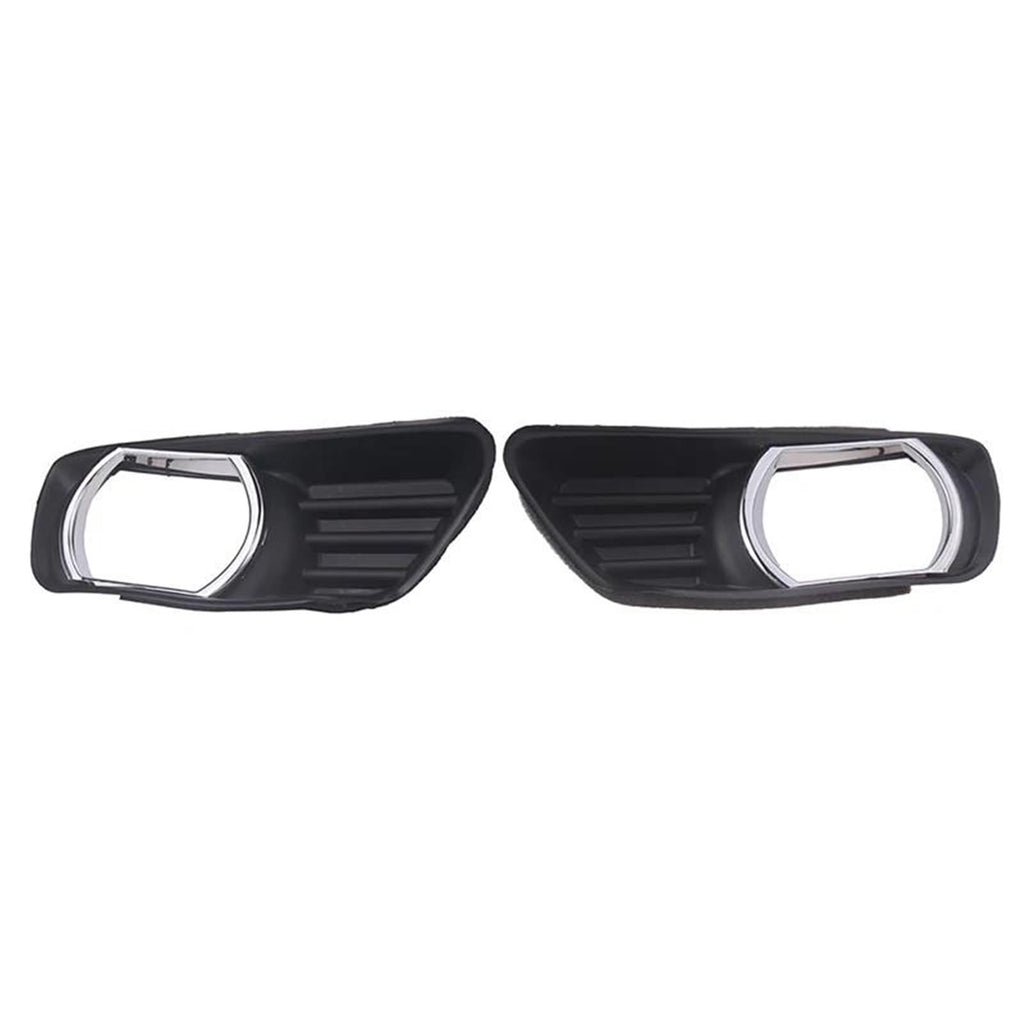 Front Bumper Fog Light Covers Bezel Hole Grilles Y968