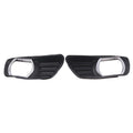 Front Bumper Fog Light Covers Bezel Hole Grilles Y968