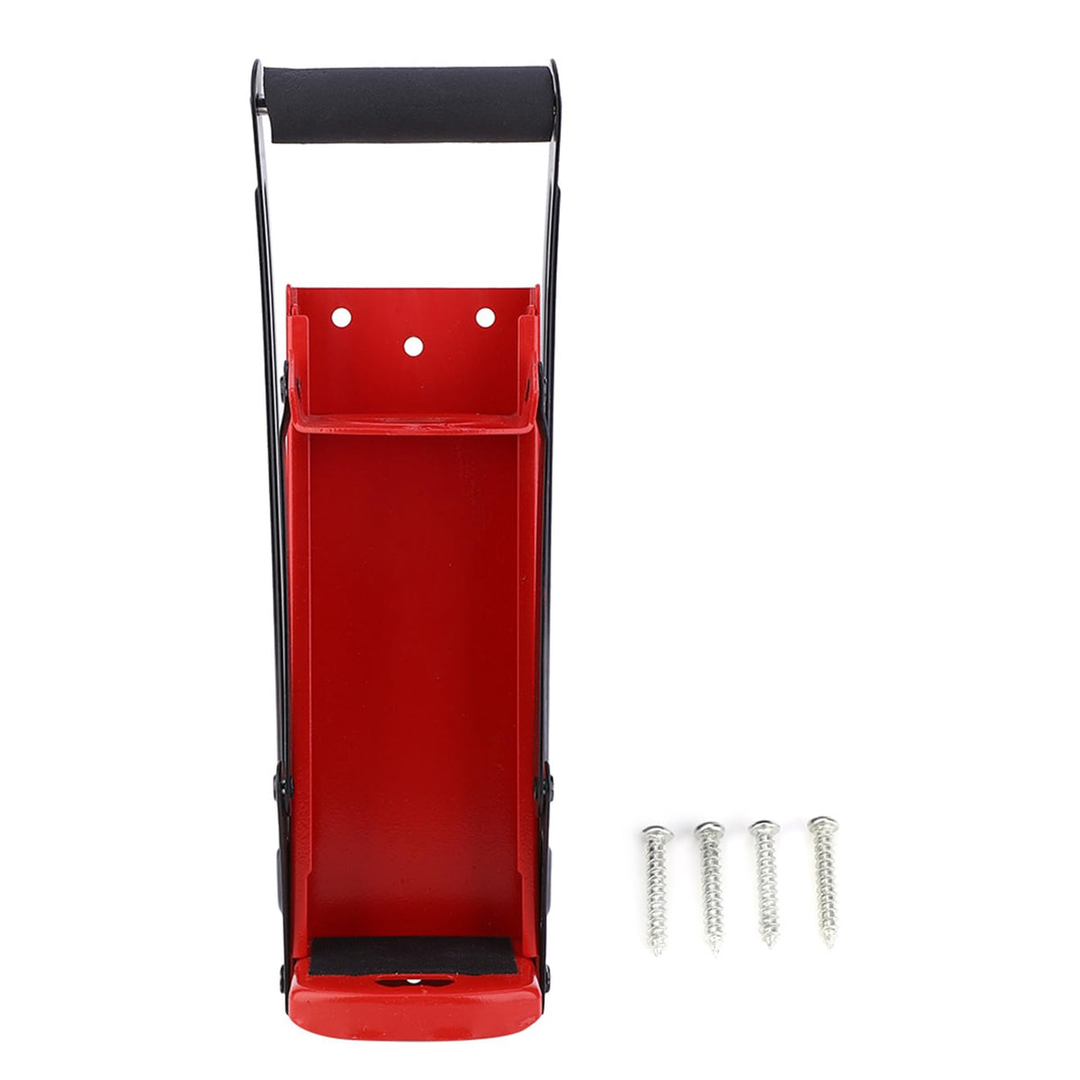 Steel Can Crusher 500ML Red with Rubber Handle Z68190