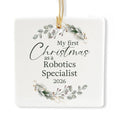 Ceramic 3-inch Square Ornament I79352