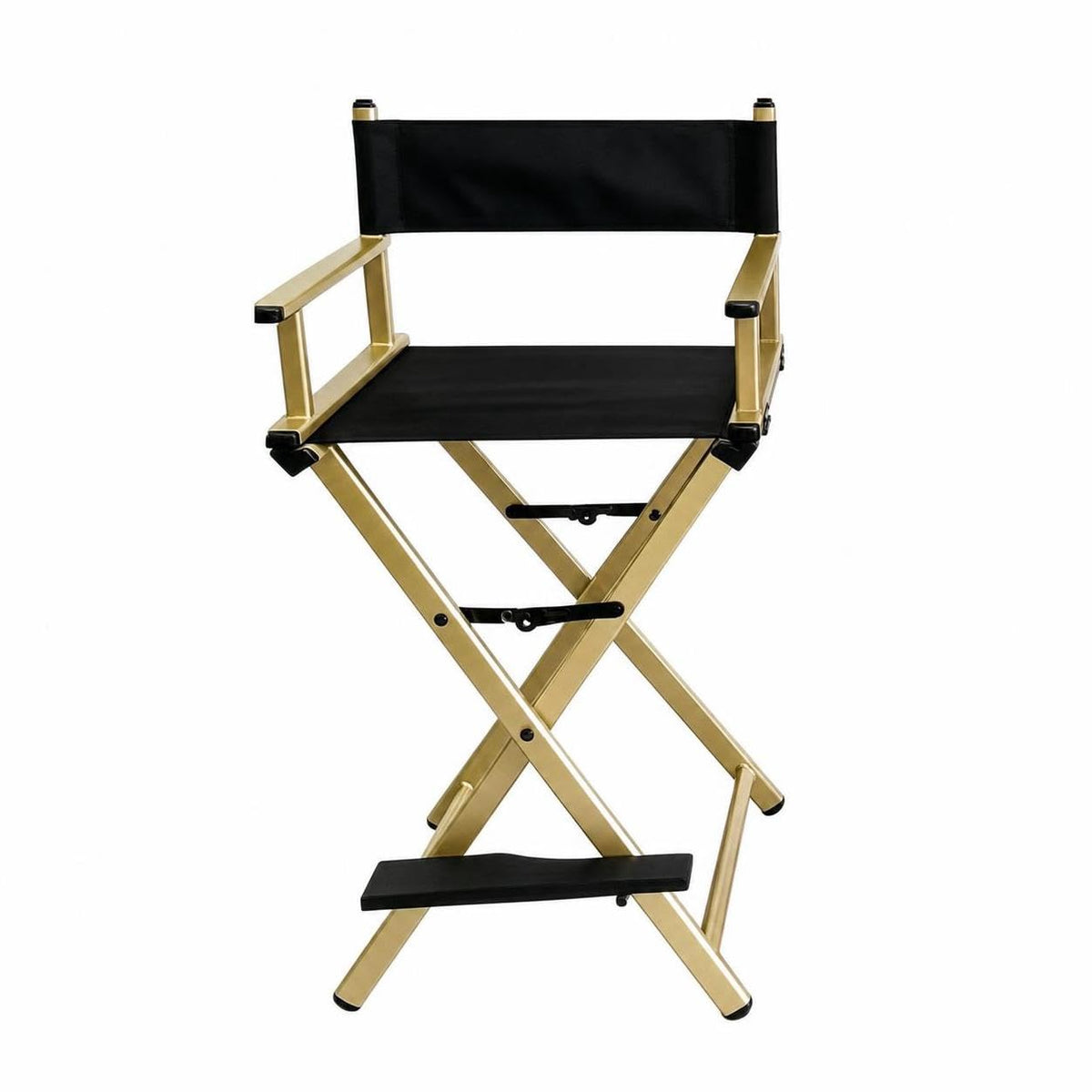 Foldable Adjustable Height Director Chair with Headrest V47784