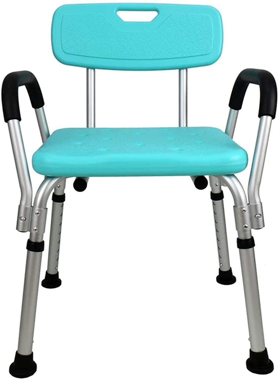 Adjustable Non Slip Padded Shower Chair with Back and Arms X1762