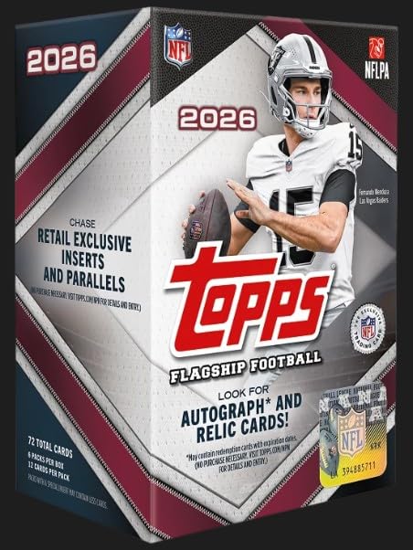 ToppsFlagship Football Card Blaster Box E6111