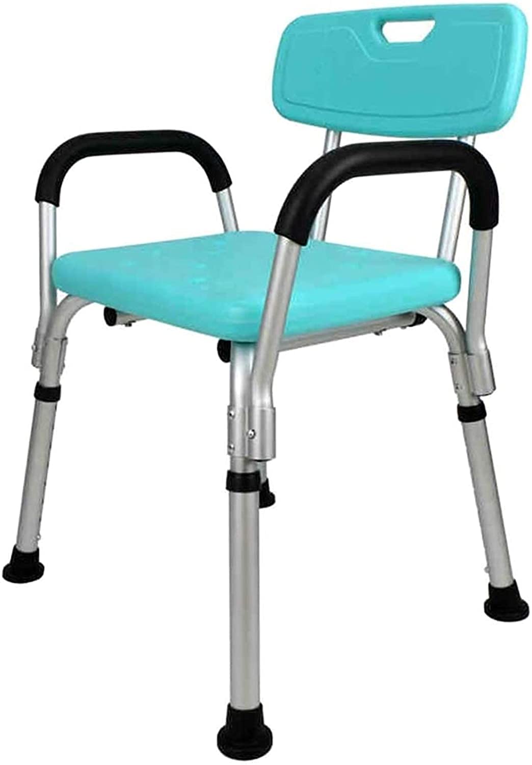 Adjustable Non Slip Padded Shower Chair with Back and Arms X1762