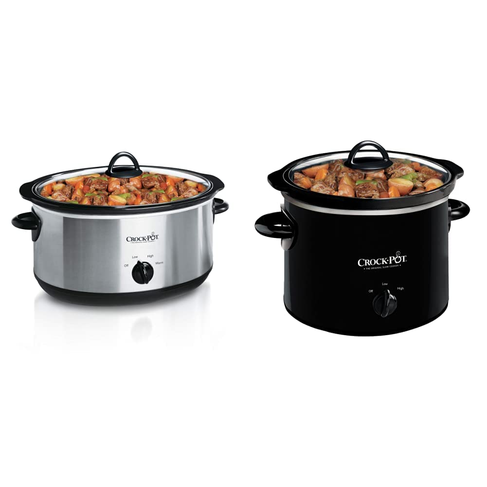 7 Quart and 2 Quart Manual Slow Cooker L358997