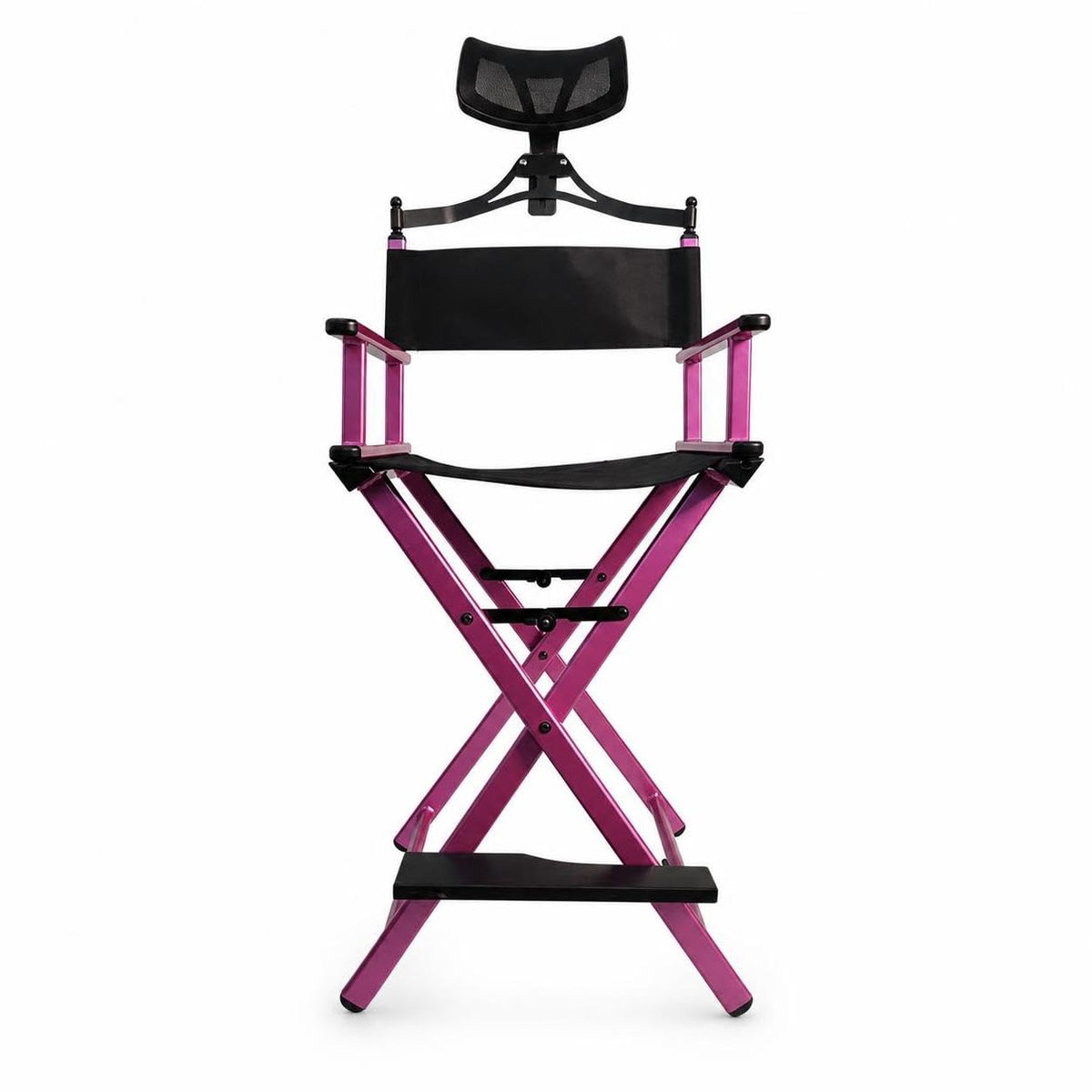 Foldable Adjustable Height Director Chair with Headrest V47784