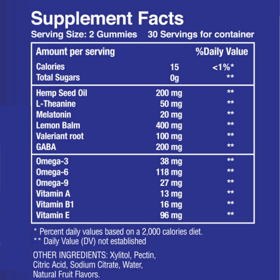 Sugar-Free Vegan 60 Gummies U340481