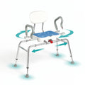 Sliding Shower Chair with Swivel Seat D734