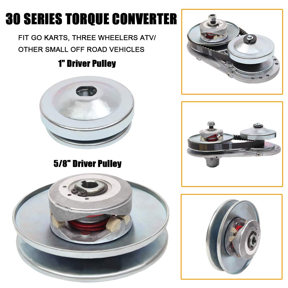 1 Inch Go Kart Clutch 10T 40/41 and 12T 35 Chain Drive P2069