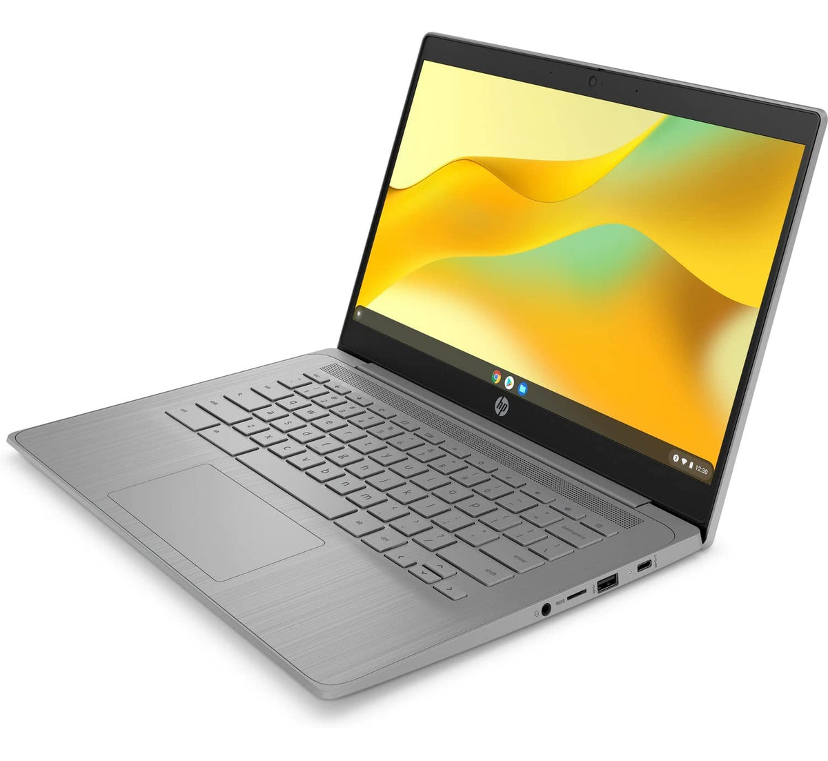 14 Inch HD Chromebook Laptop Intel Celeron N4120 4GB DDR4 RAM 64GB eMMC Chrome OS G438