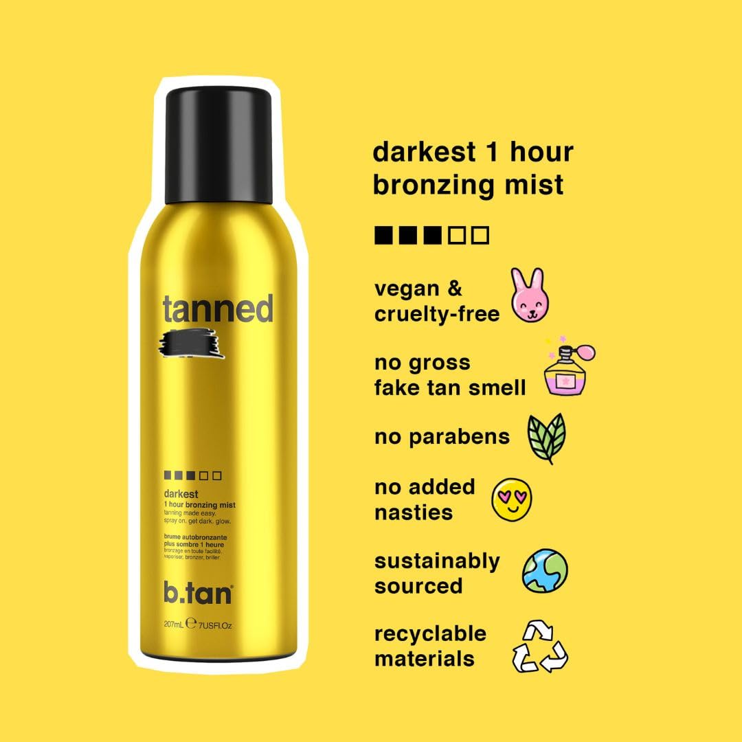 Dark Self Tanner Bronzing Mist S4110