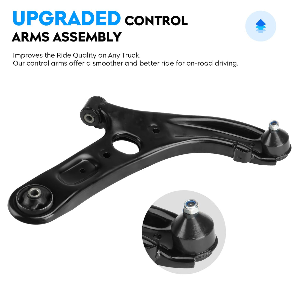 Front Lower Control Arm with Ball Joint Driver & Passenger Side 2Pcs B5567