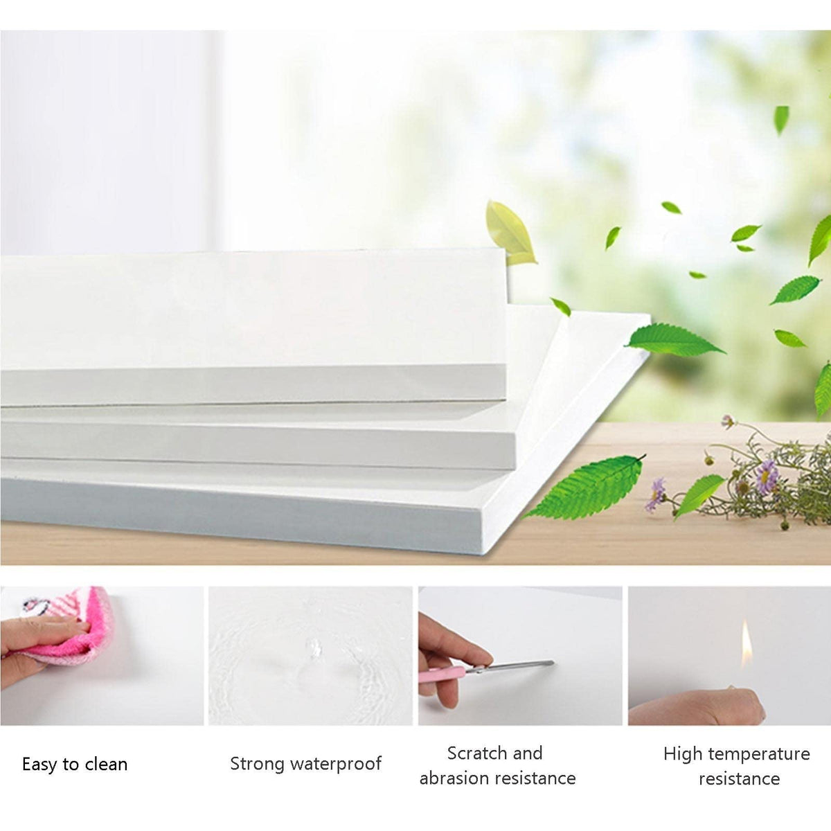 White Wood and Metal Desktop Bookcase I66581