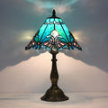 Sea Blue Stained Glass Table Lamp B552008