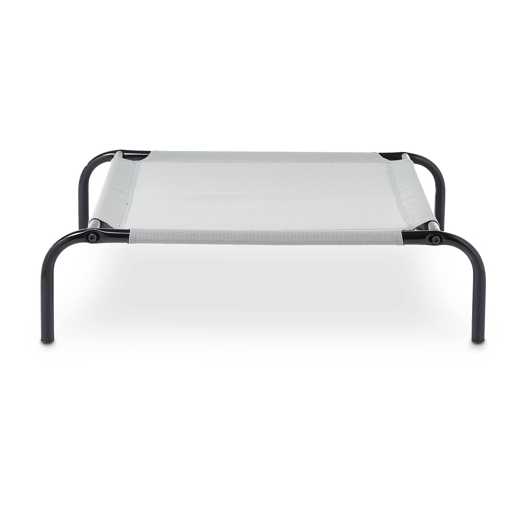 Elevated Dog Bed with Metal Frame, Grey F708