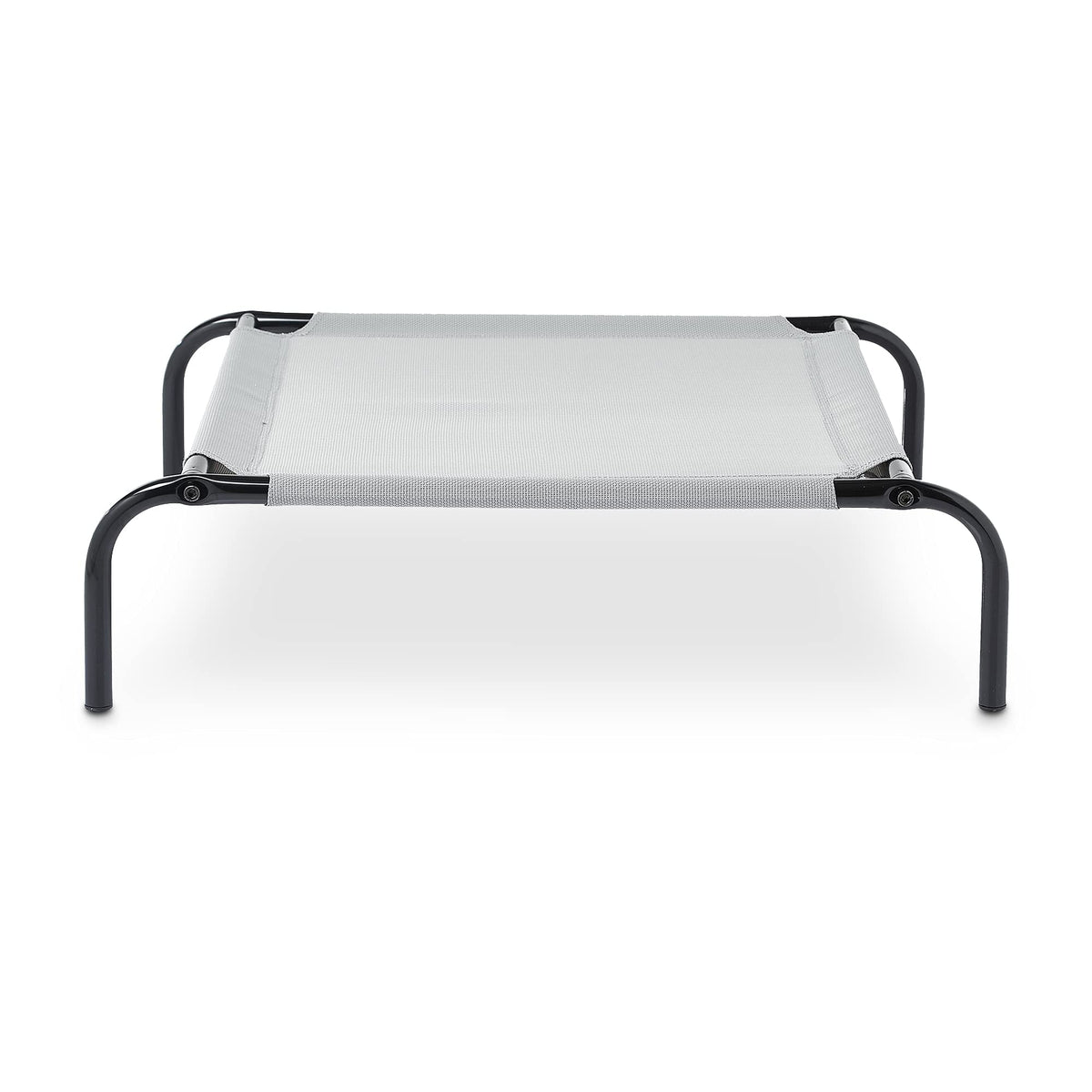 Elevated Dog Bed with Metal Frame, Grey F708