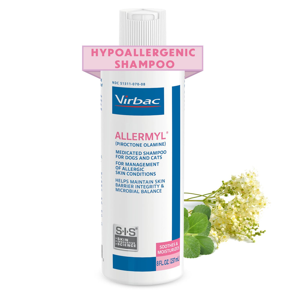 Medicated Hypoallergenic Soothing Moisturizing Pet Shampoo S3828