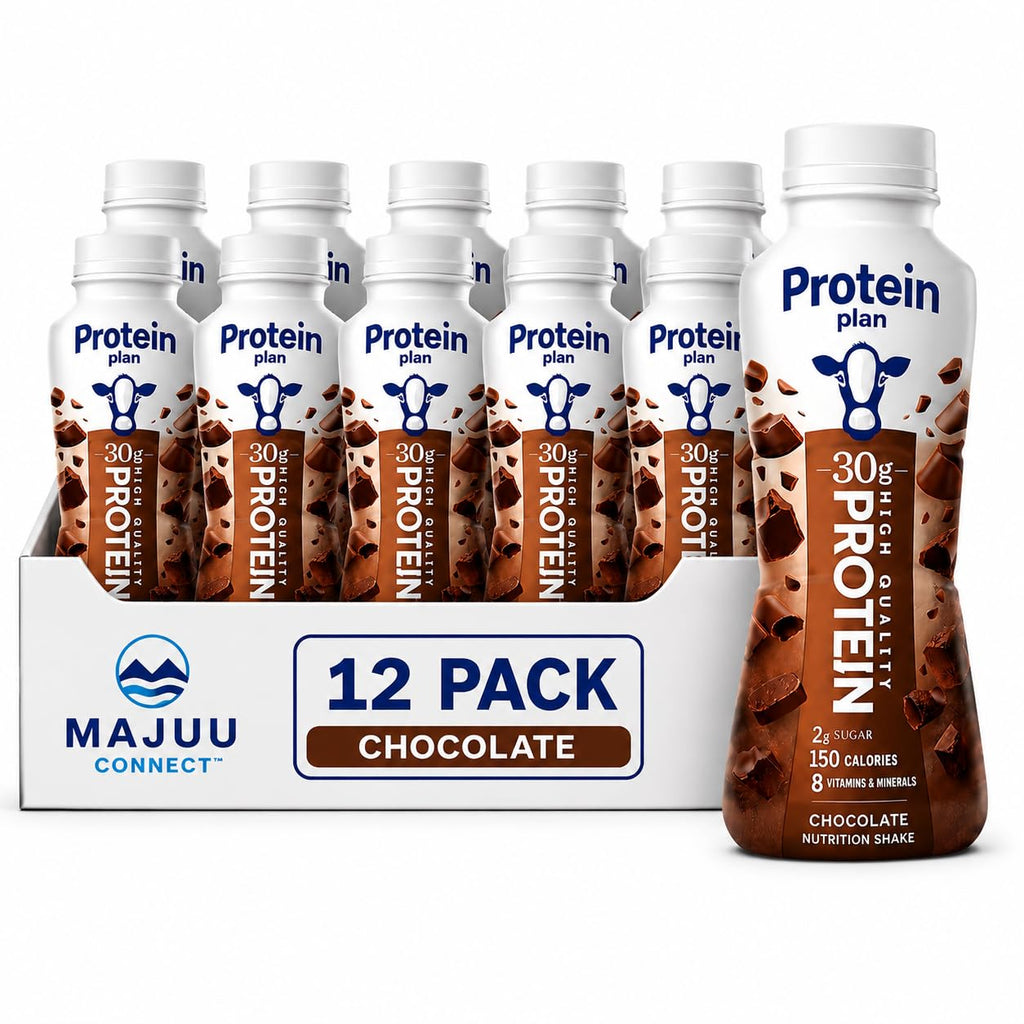 High Protein Chocolate Nutrition Shake 12 Pack 11.5 Fl Oz N85207