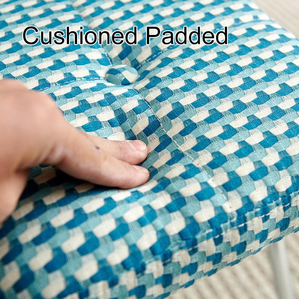 Cushioned Folding Bar Stool with Backrest Y9833