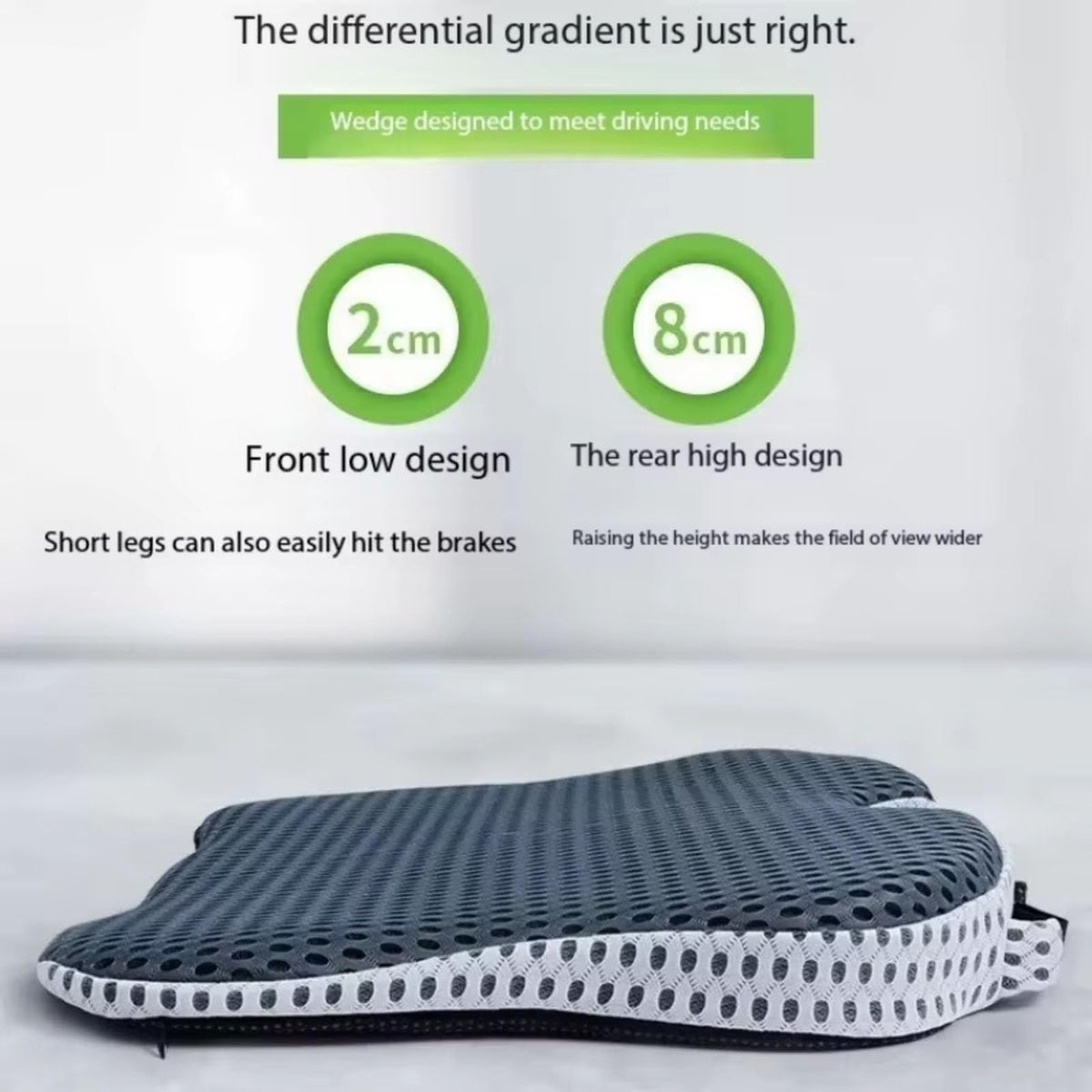 Memory Foam Car Seat Booster Cushion Y5304