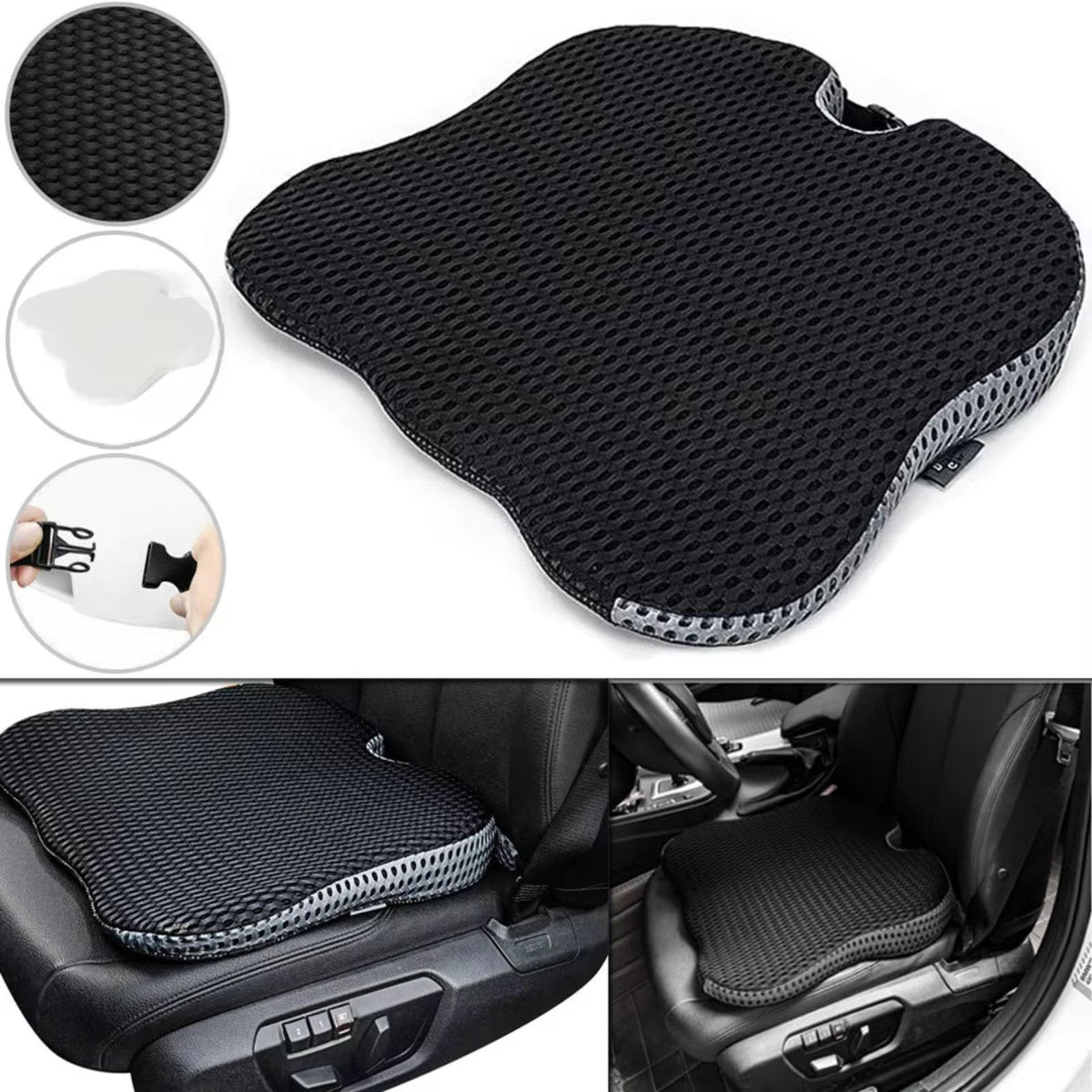 Memory Foam Car Seat Booster Cushion Y5304