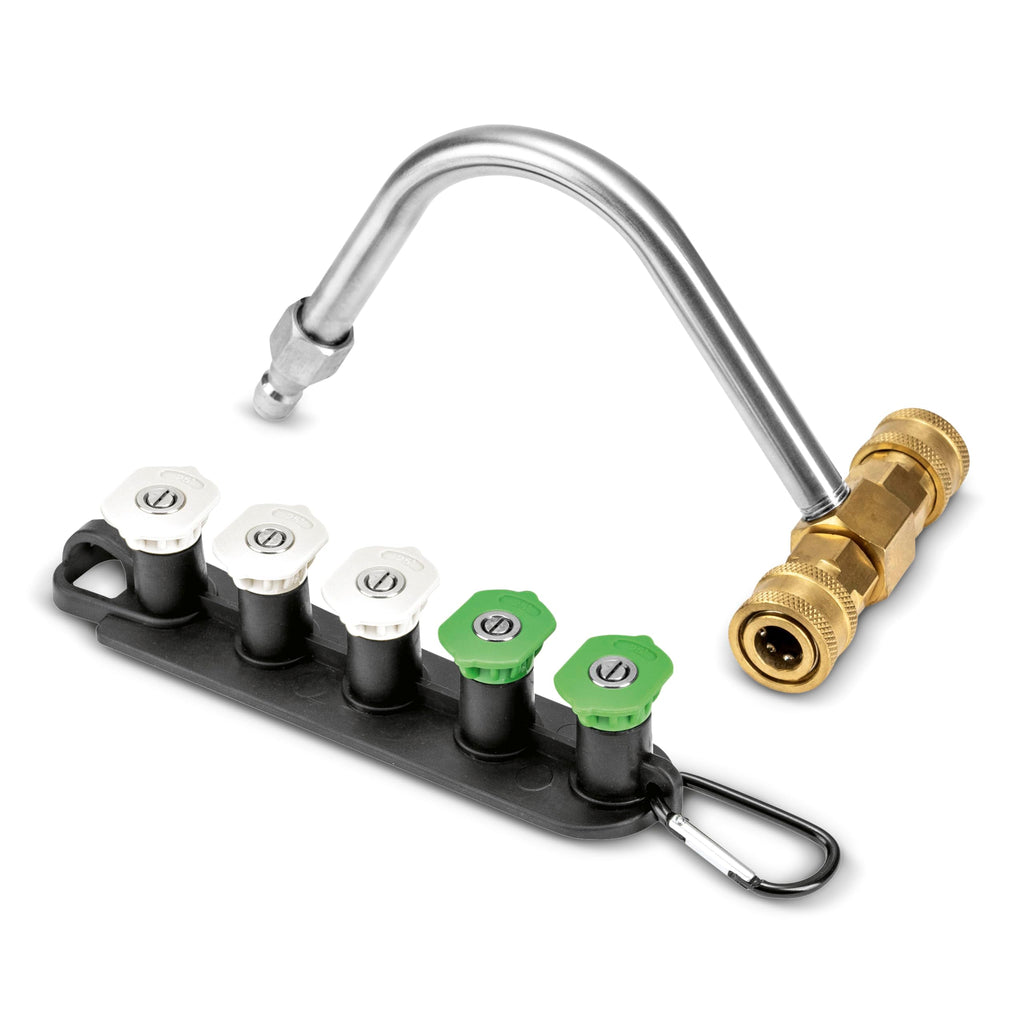 Gutter Cleaner Kit with Five Nozzles and Nozzle Holder Z9575