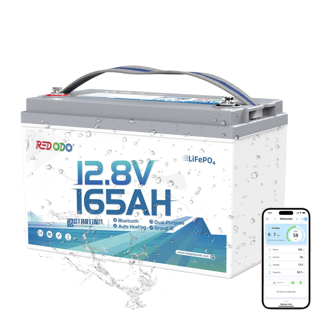 12V 165Ah Dual Purpose Lithium Starting Battery E966