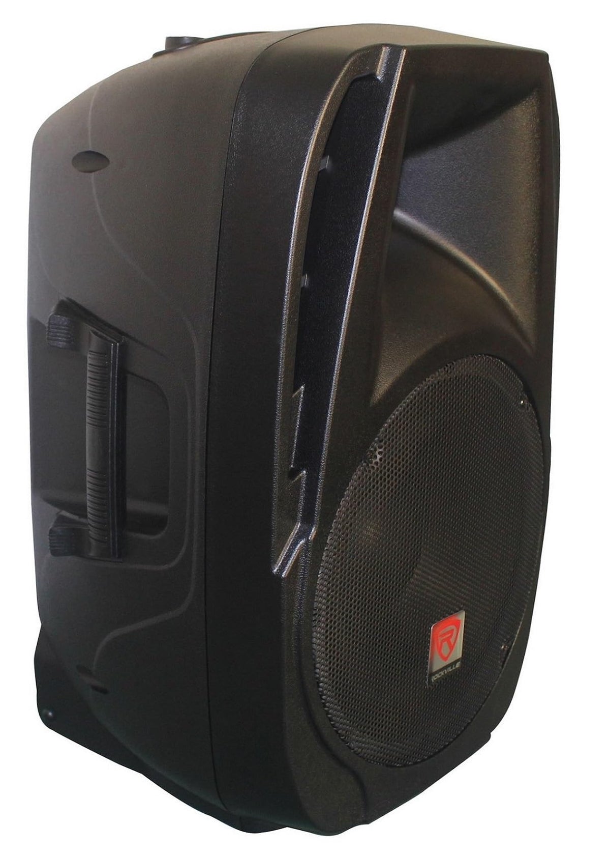 12" Passive PA Speaker System with Metal Wired Mics and Stands B29925