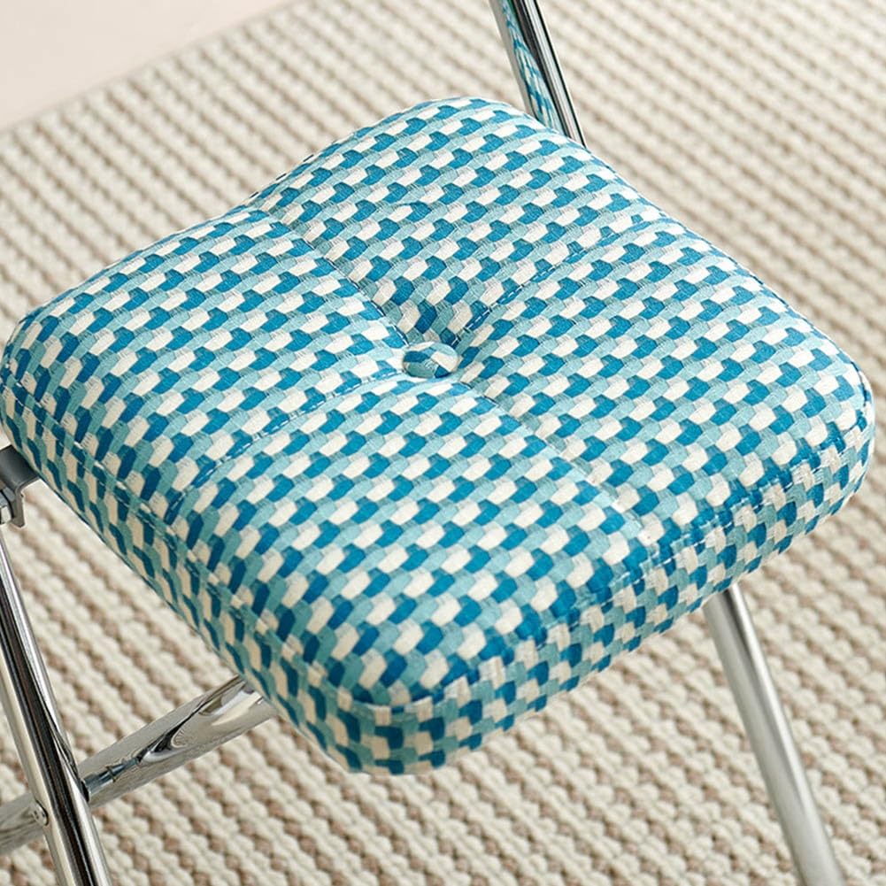 Cushioned Folding Bar Stool with Backrest Y9833