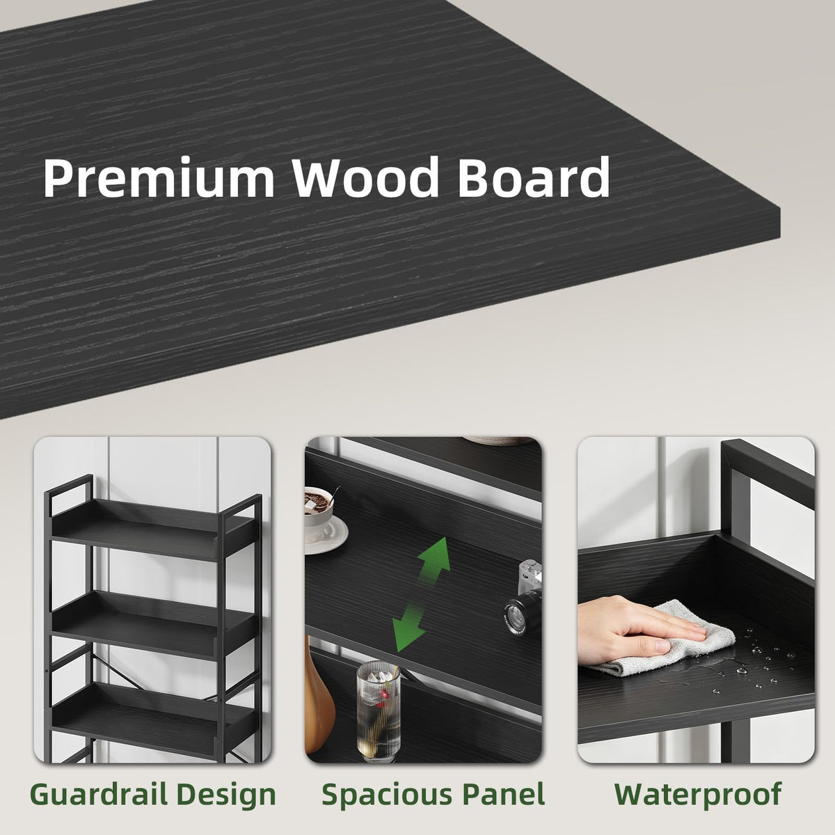 5 Tier Bookshelf Y646