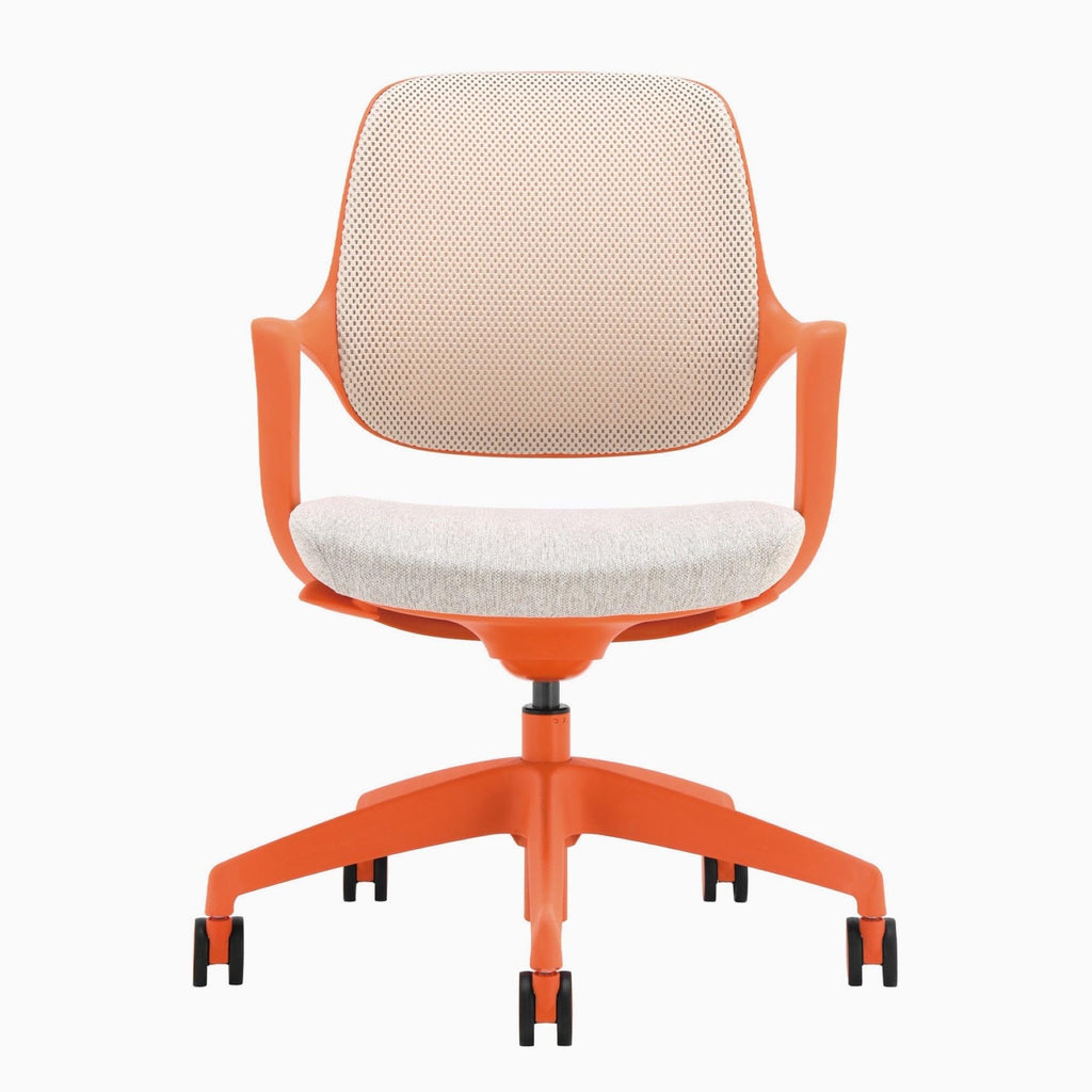 Orange White Low Back Office Chair K154728
