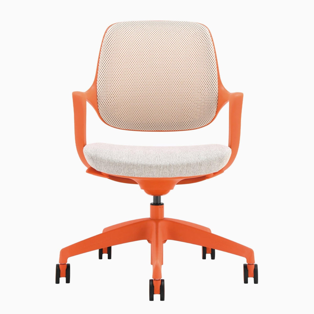 Orange White Low Back Office Chair K154728