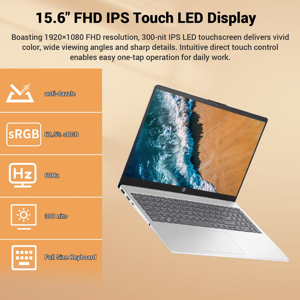 15.6" FHD Touchscreen Intel Core Ultra 5 Laptop A1615