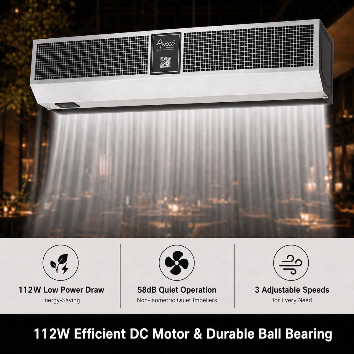 42'' Stainless Steel Air Curtain F468954