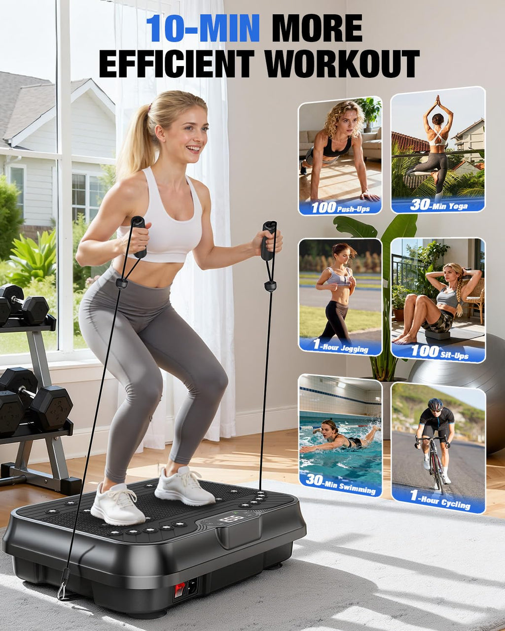 Vibration Plate Exercise Machine O89829