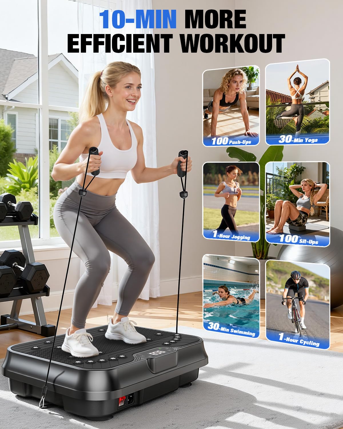 Vibration Plate Exercise Machine O89829