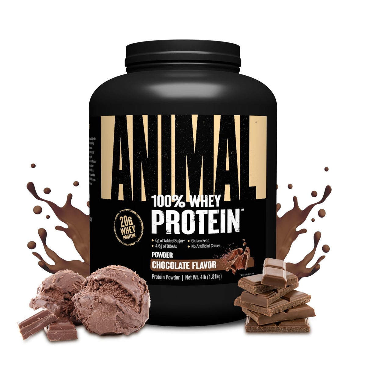 100% Whey Protein Powder Chocolate 4LB G467640