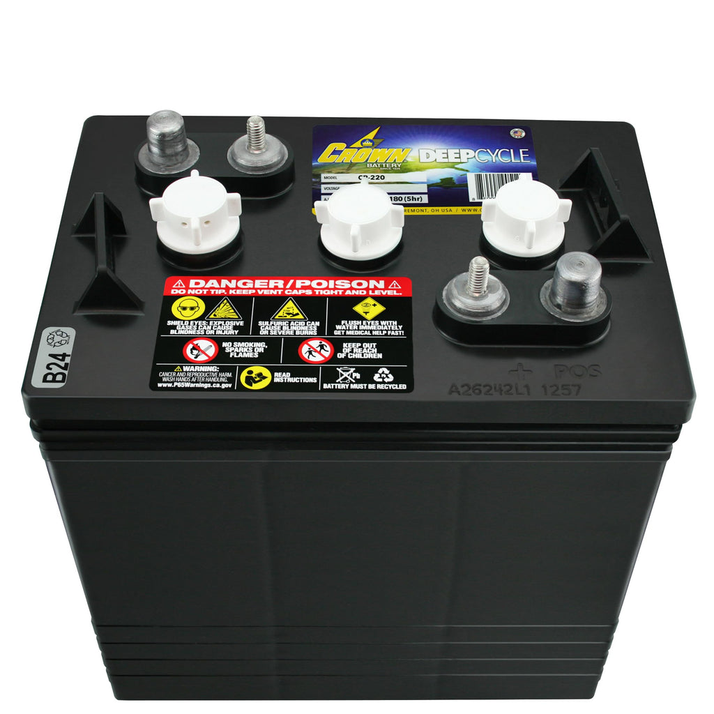 6V 220 AH Battery X4 I2048