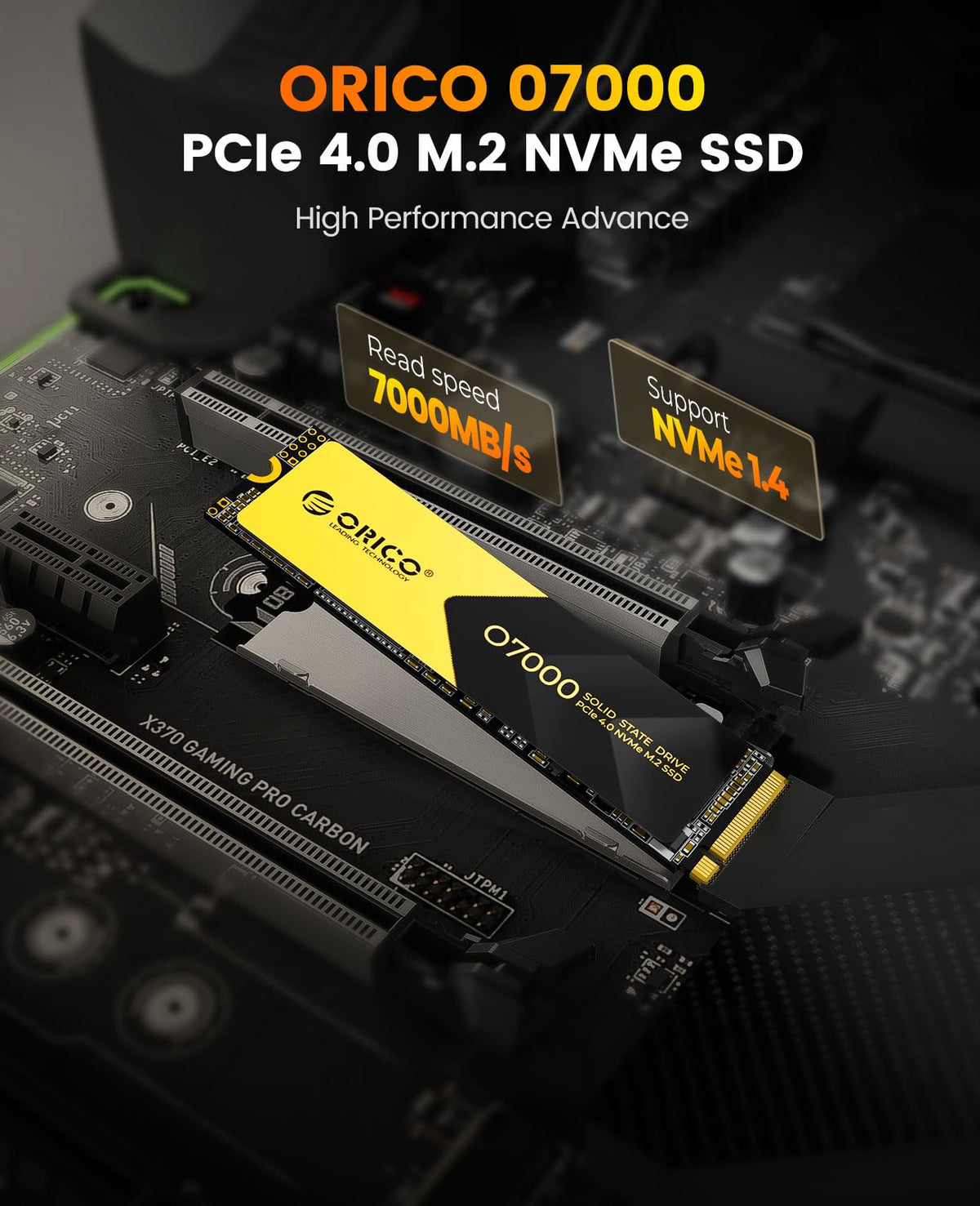 1TB NVMe PCIe 4.0 M.2 2280 Internal Solid State Drive P20626