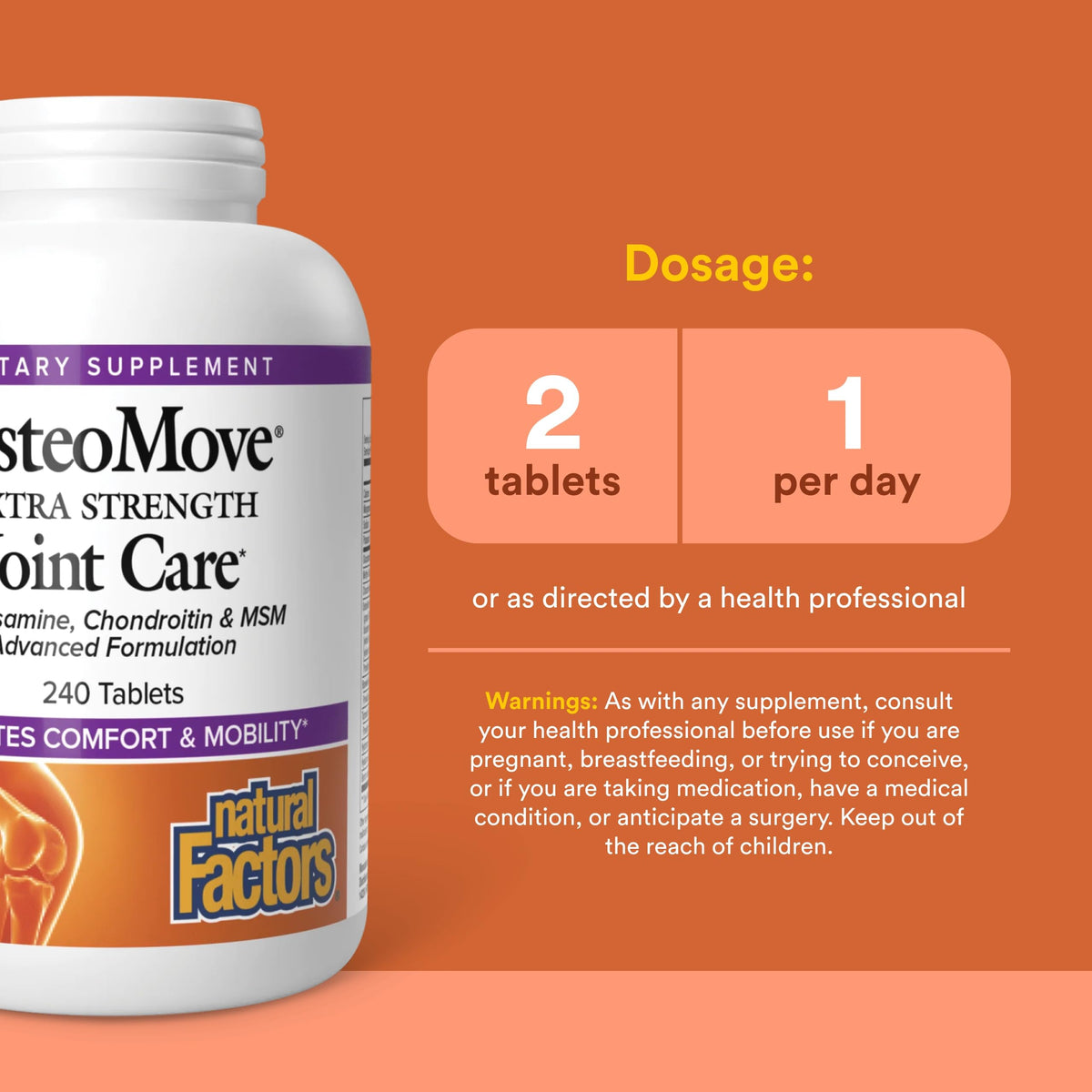 OsteoMove Extra Strength Joint Care 240 Tabs H880