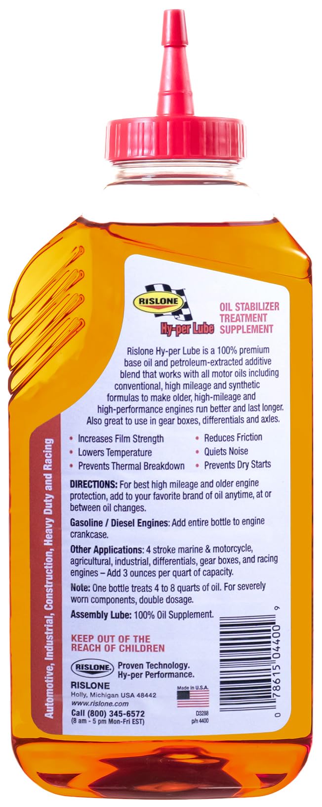 High Mileage Oil Supplement/Stabilizer, 16.9 oz T334488