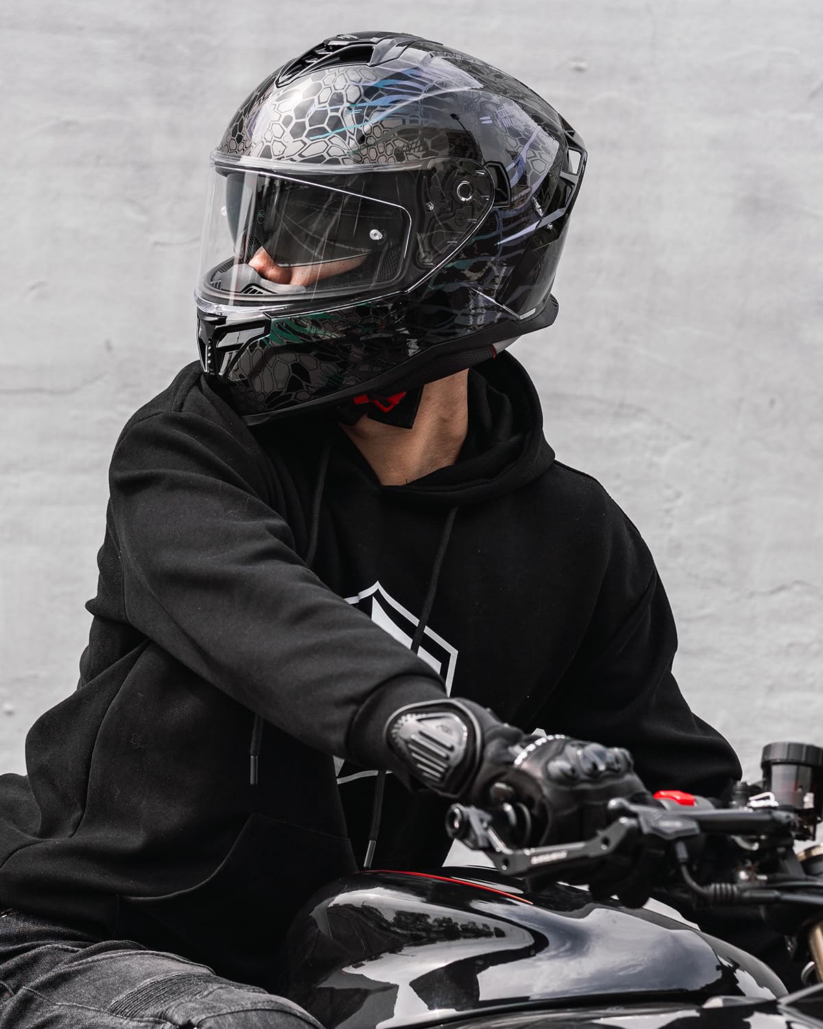 Motorcycle Helmet DOT ECE Dual Visor Full Face A244799