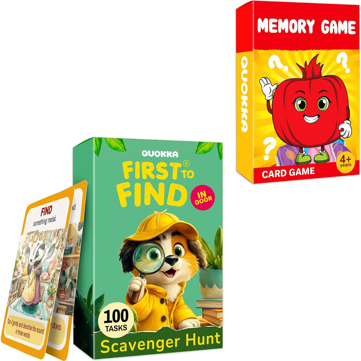 Kids Scavenger Hunt & Memory Matching Game L318165