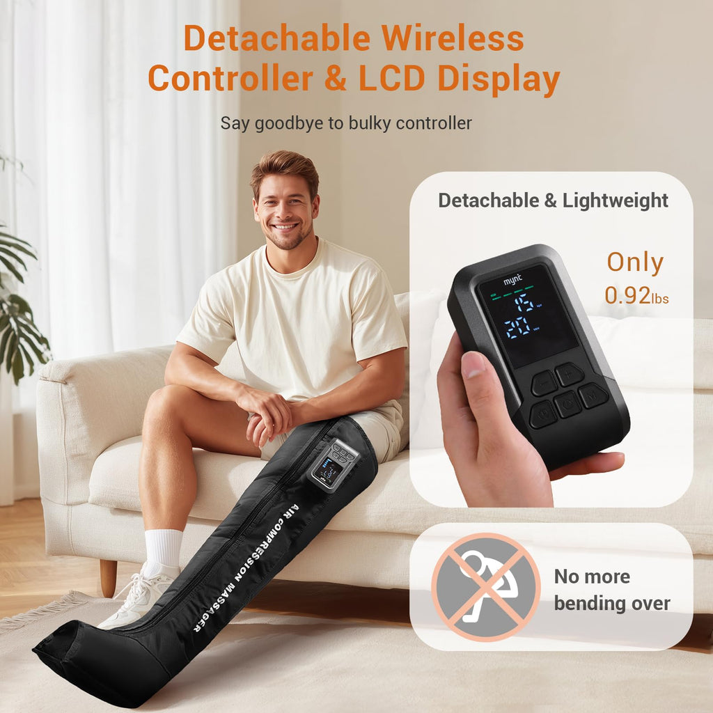 Cordless Full Leg Air Compression Massager K70745