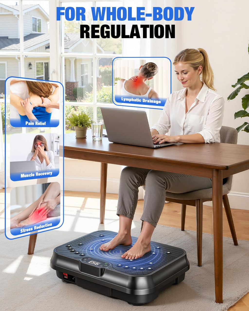 Vibration Plate Exercise Machine O89829