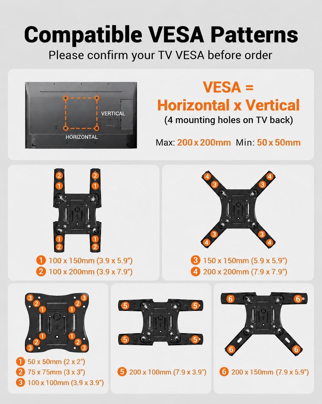 Rolling TV Stand for 13-50 inch TVs R37109