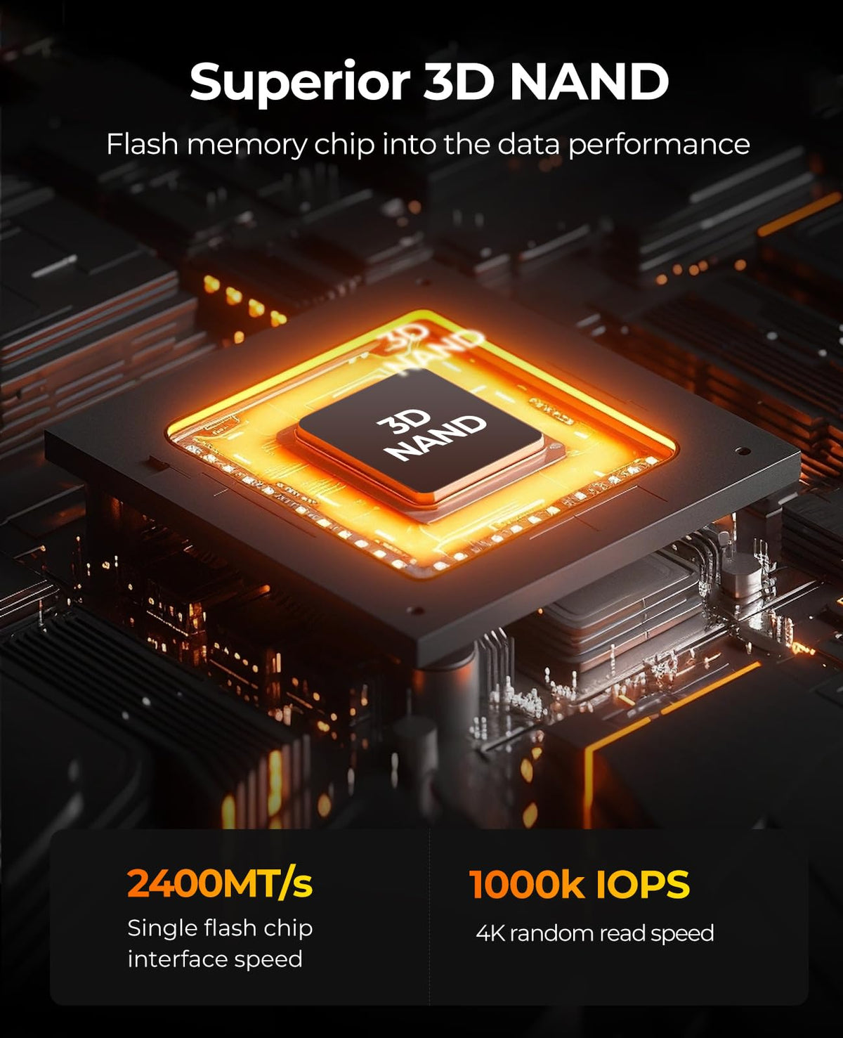 1TB NVMe PCIe 4.0 M.2 2280 Internal Solid State Drive P20626