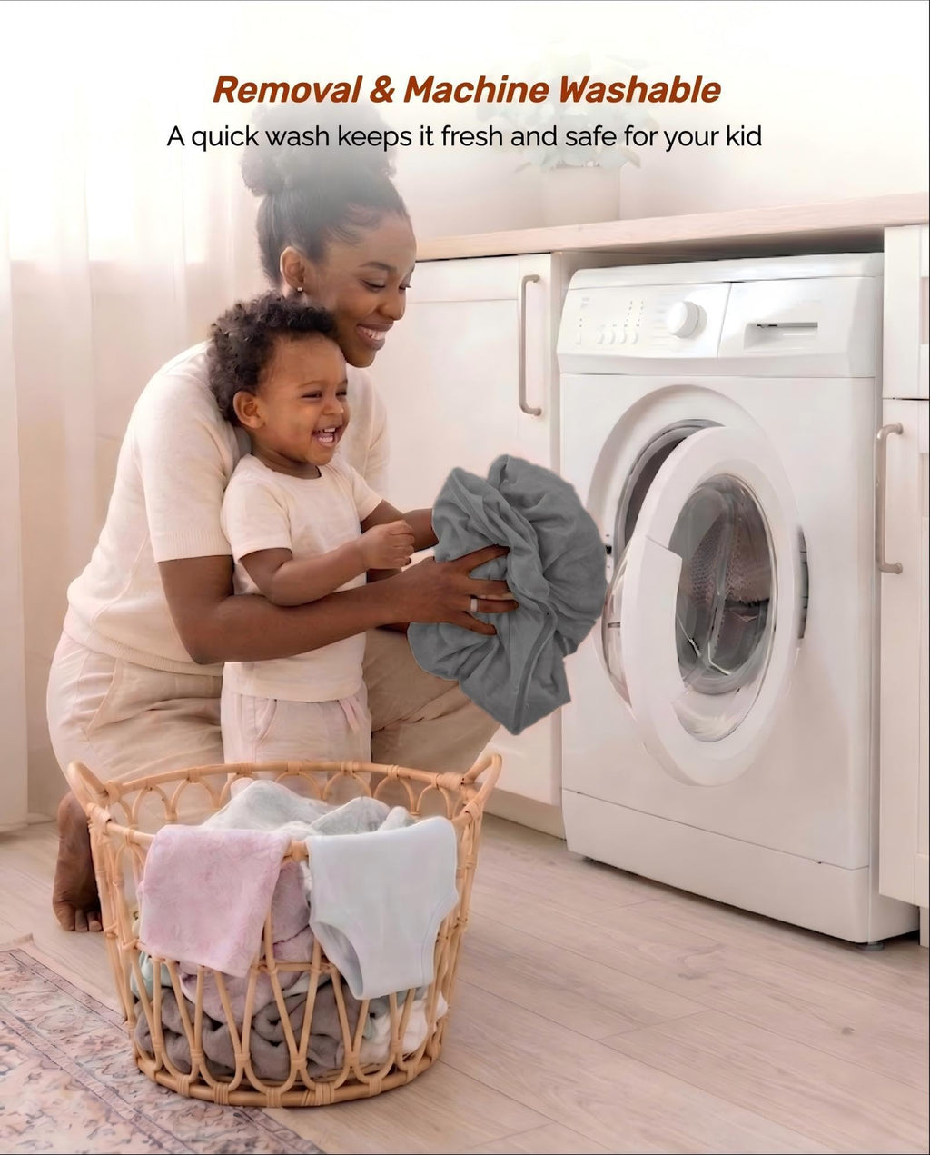 Portable Foldable Washable Toddler Travel Bed C7130