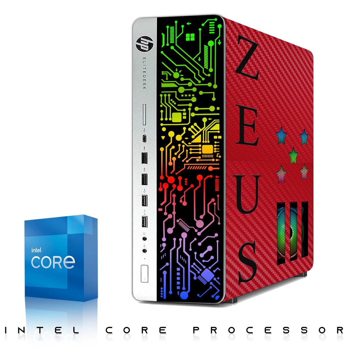 Desktop PC Intel Core i5 16GB DDR4 1TB SSD GTX 1050 Ti O132