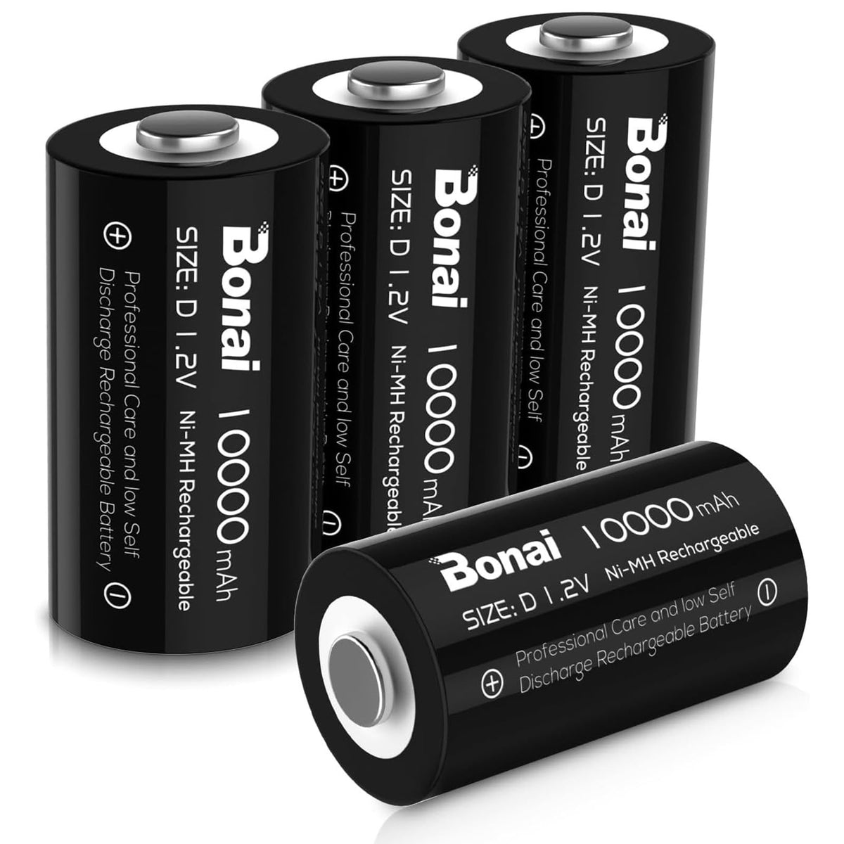 Rechargeable D Batteries 4 Pack Z46088